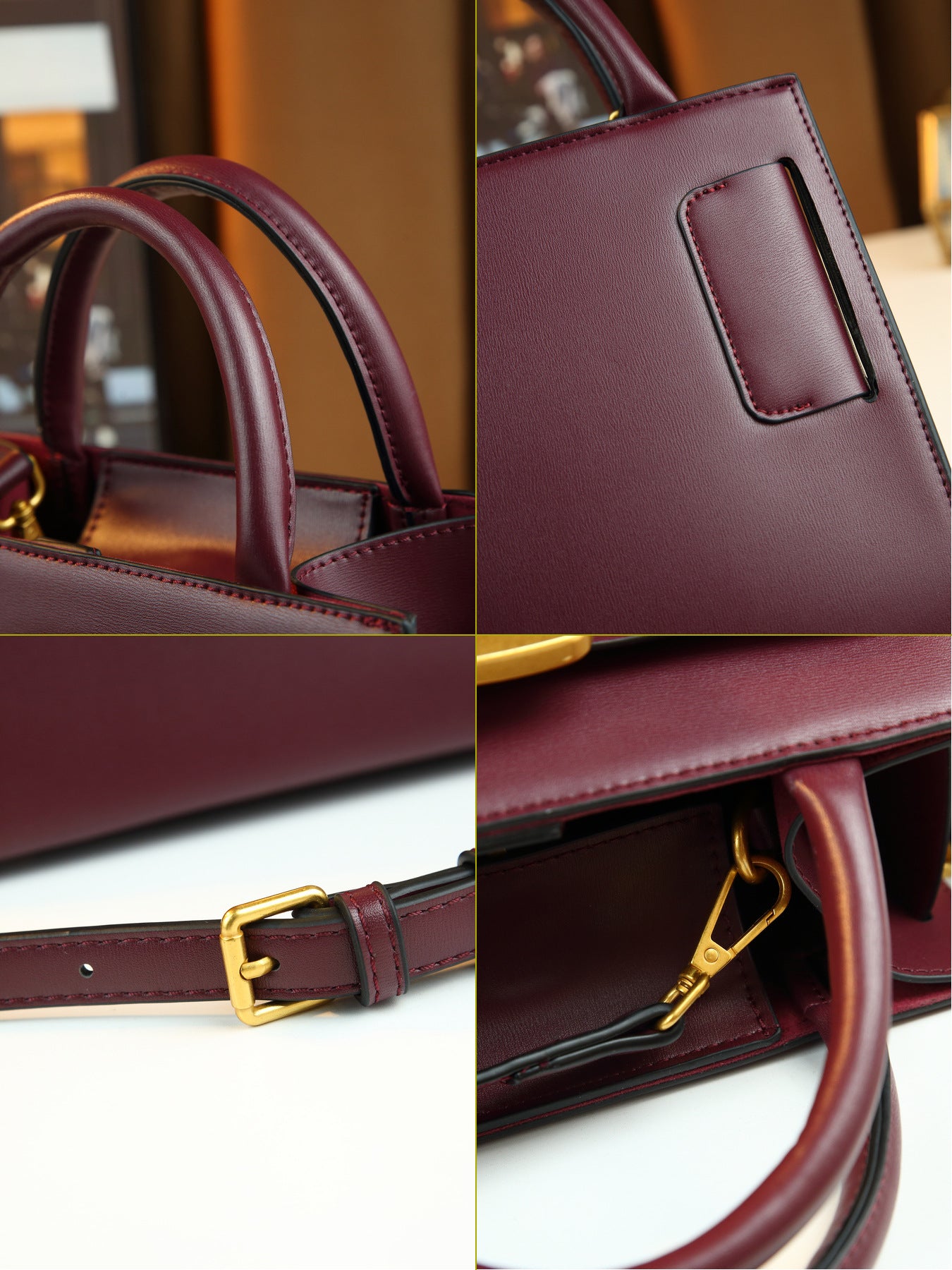 Women's Fashion Minority Design High-grade Solid Color Portable Small Square Bags