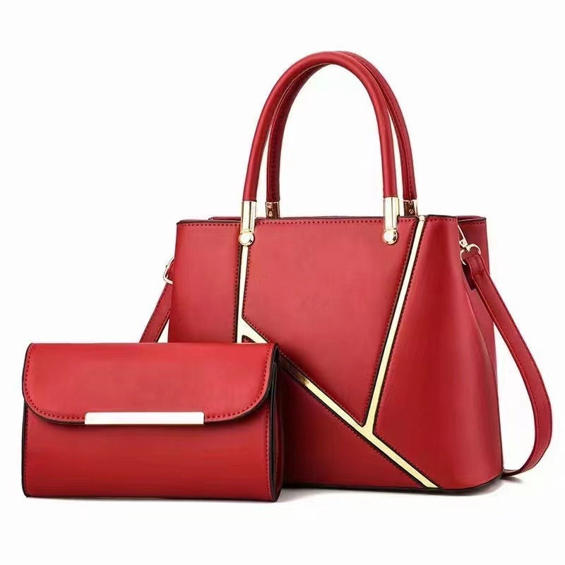 Women's Trendy Fashion Style Large Capacity Portable One Women's Messenger Bag