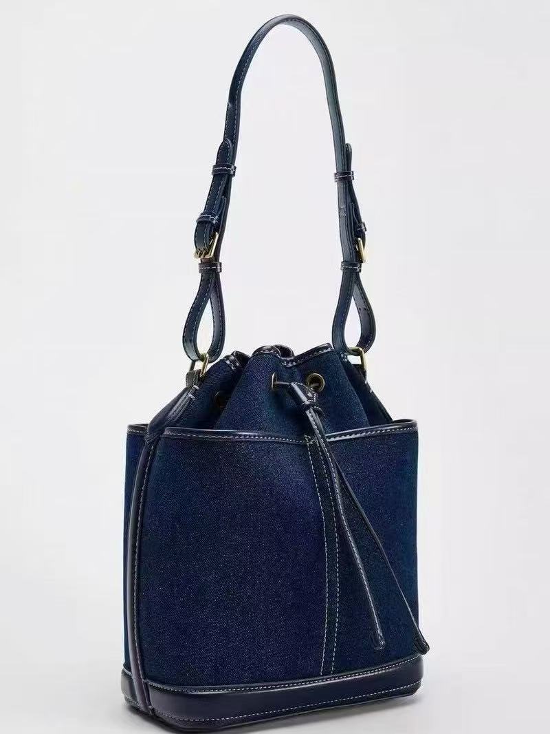 Women's Home Denim Portable Fashion Canvas Women's Shoulder Bag
