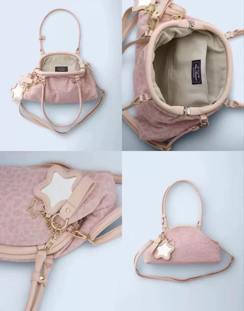 Women's Print Polka Dot Style Large Capacity Women's Handbag