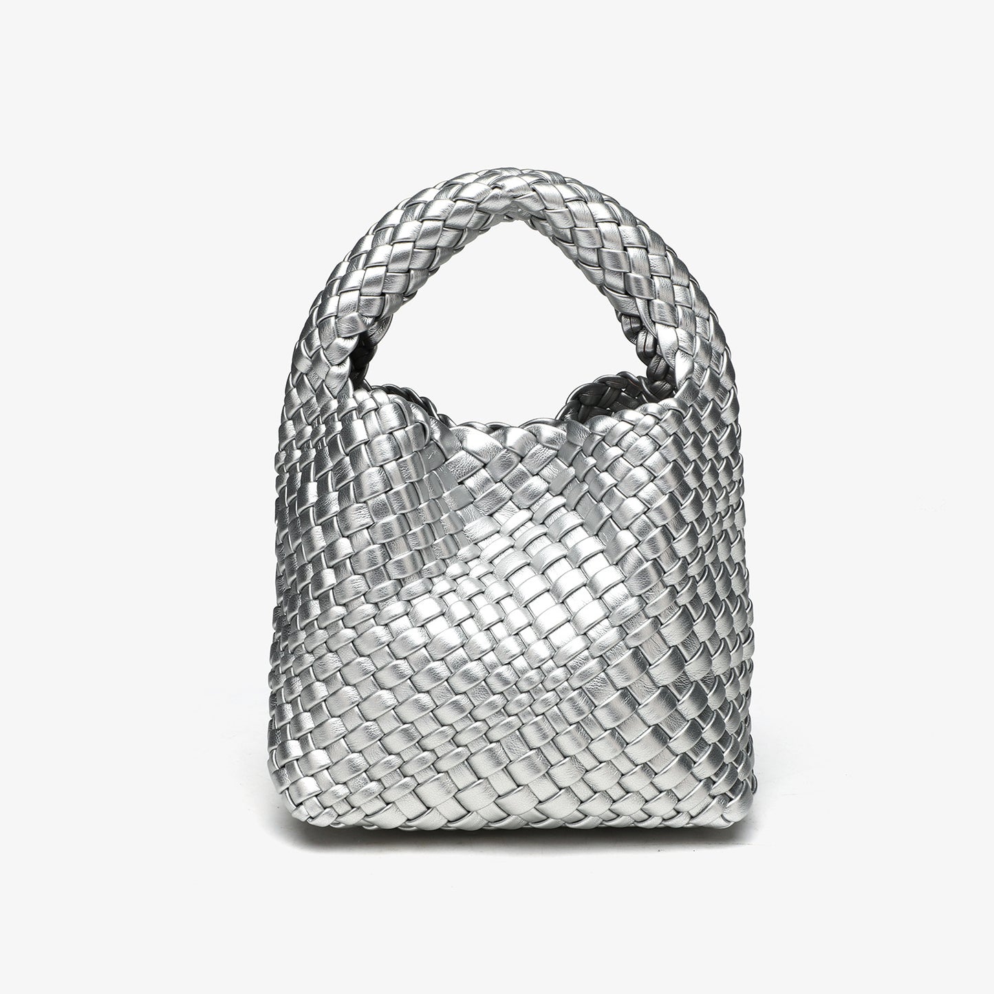 Trendy High-grade Hand-woven Vegetable Basket Woven Women's Shoulder Bag