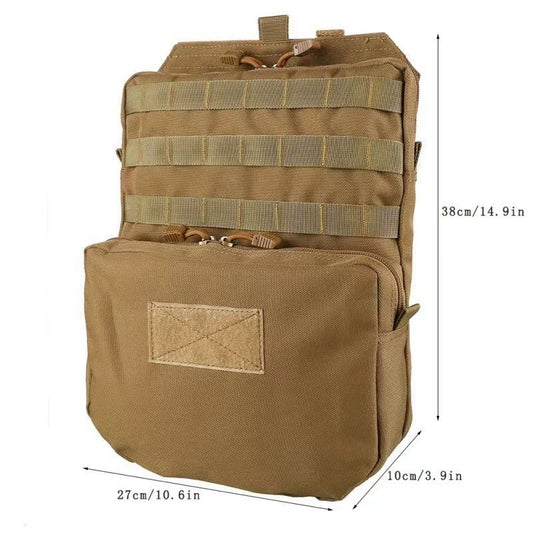 Vest Water Liner Sundries Storage Camping Outdoor Camouflage, Military Fan Bag