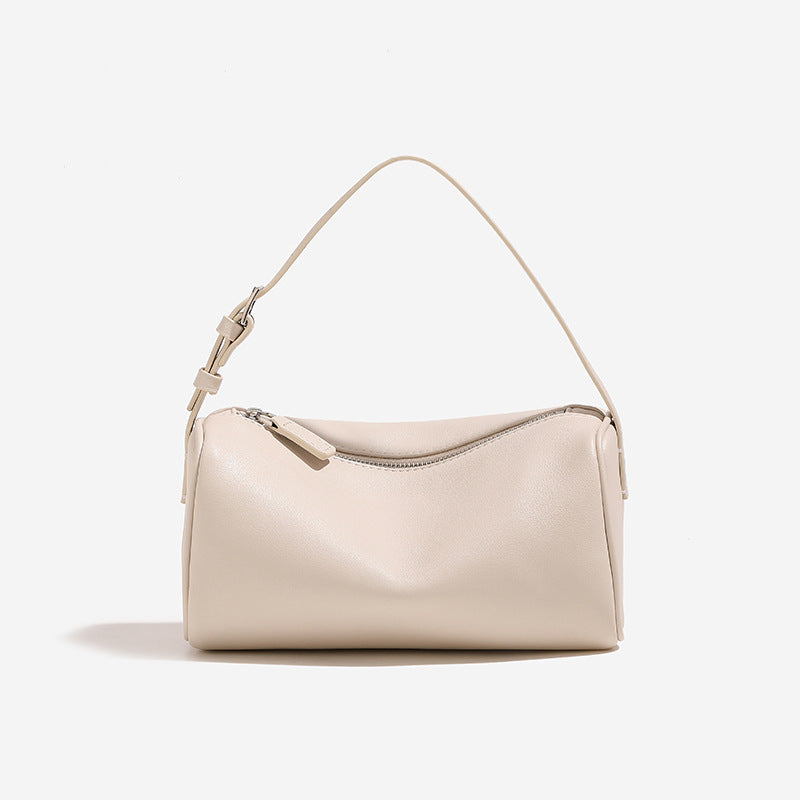 Women's First Layer Cowhide Hand Carrying Suede Pen Women's Messenger Bag