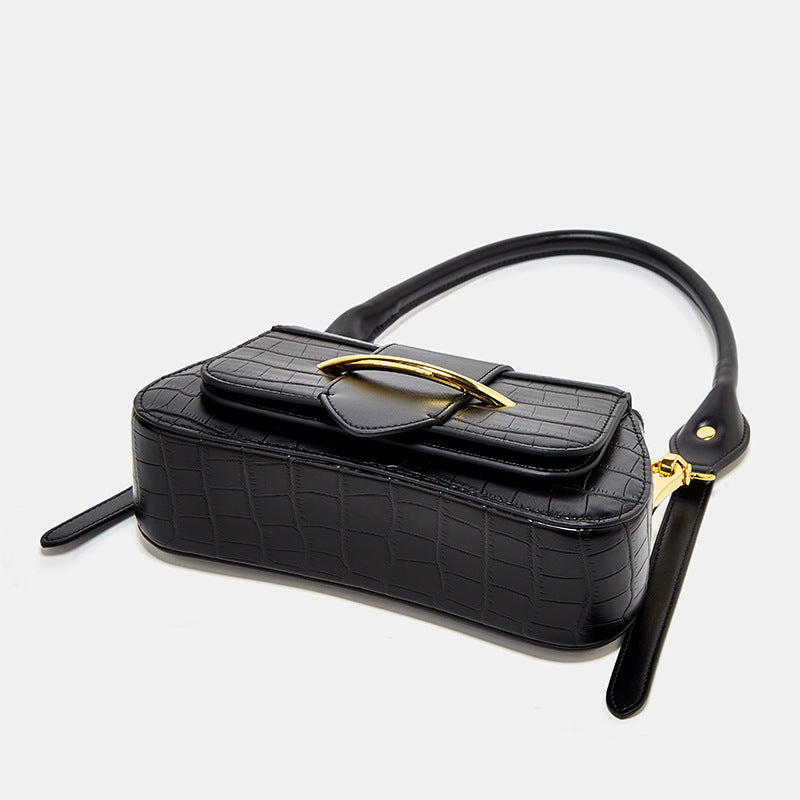 Women's Simple Niche Design Fashion Underarm Crocodile Women's Shoulder Bag