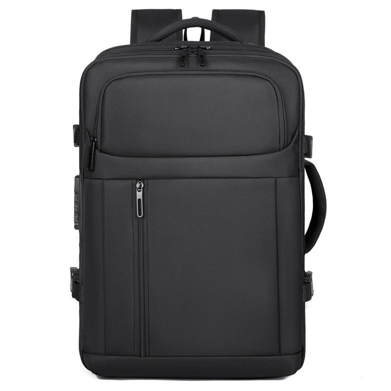 Vacuum Compression Oxford Cloth Trip Computer Business Backpack