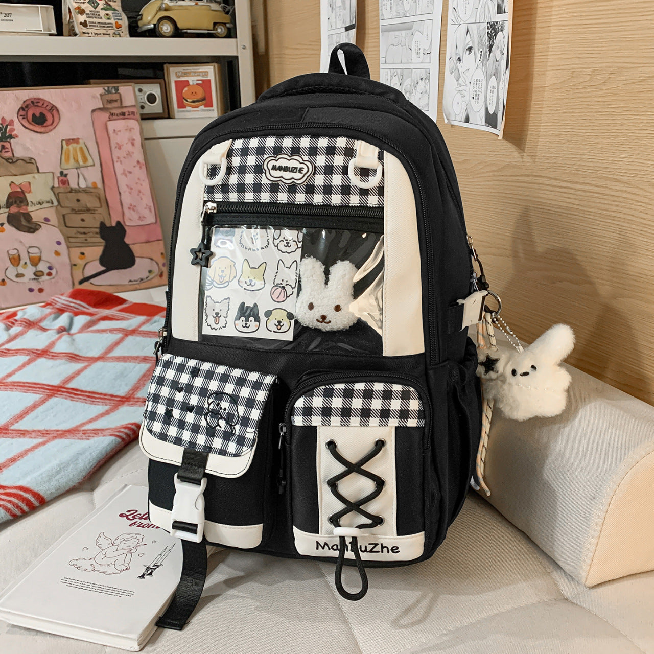 Junior High Large Capacity Leisure Good-looking College Student Schoolbag