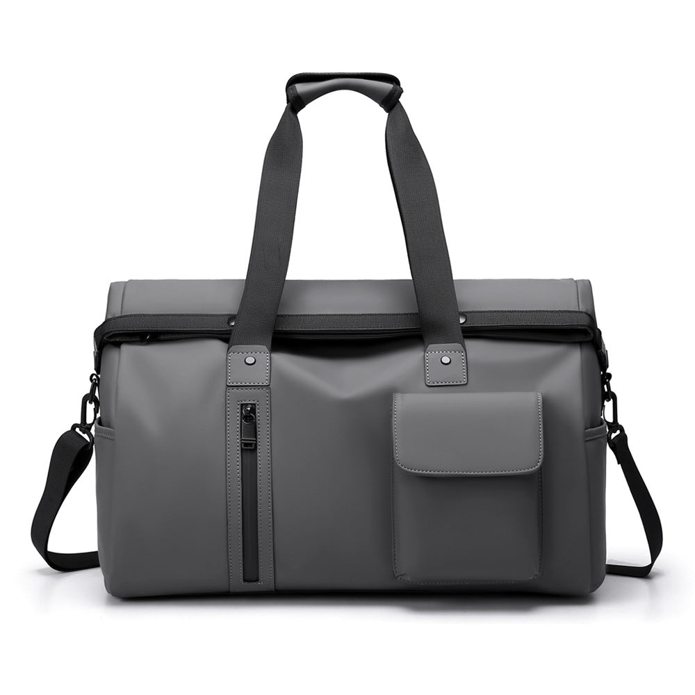 Men's Large Capacity Dry Wet Separation Storage Men's Shoulder Bag