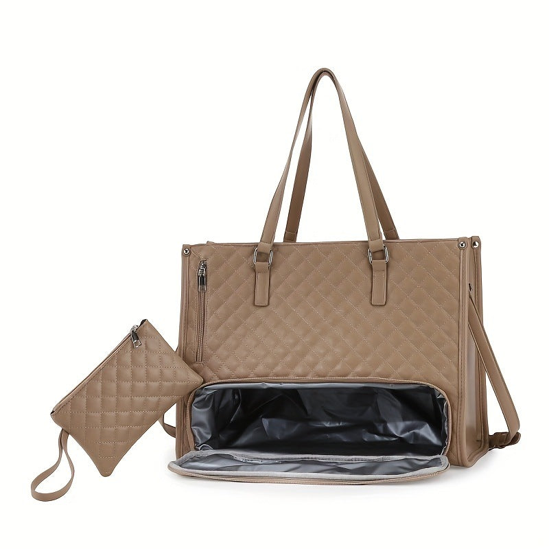 Capacity With Computer Compartment Lunch Mix Thermal Women's Messenger Bag