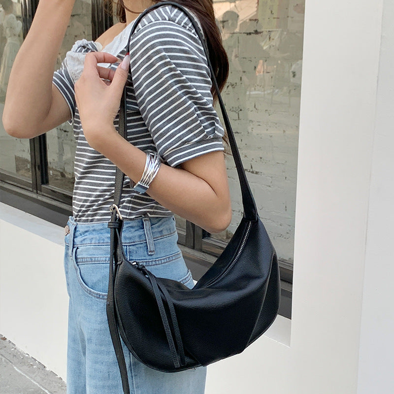 Women's Fashion Large Capacity Simple Idle Style Shoulder Bags