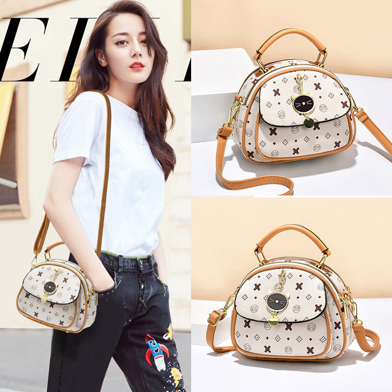 Women's Popular Round Fashionable Summer Fashion Chain Bags