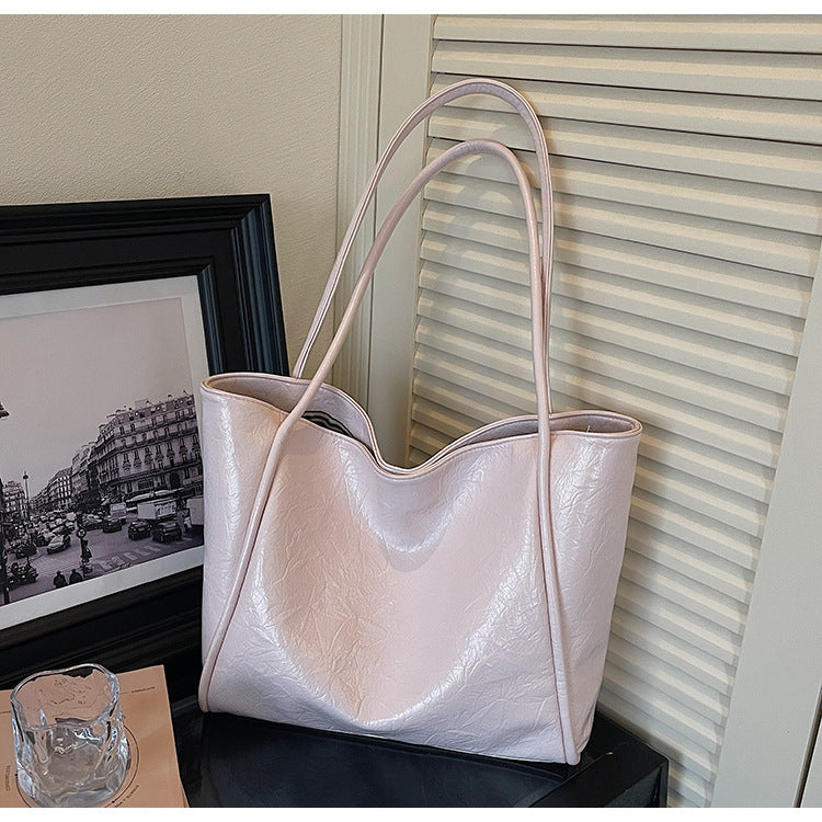 Women's Niche Fashion Large Capacity Commuter Versatile High Women's Shoulder Bag