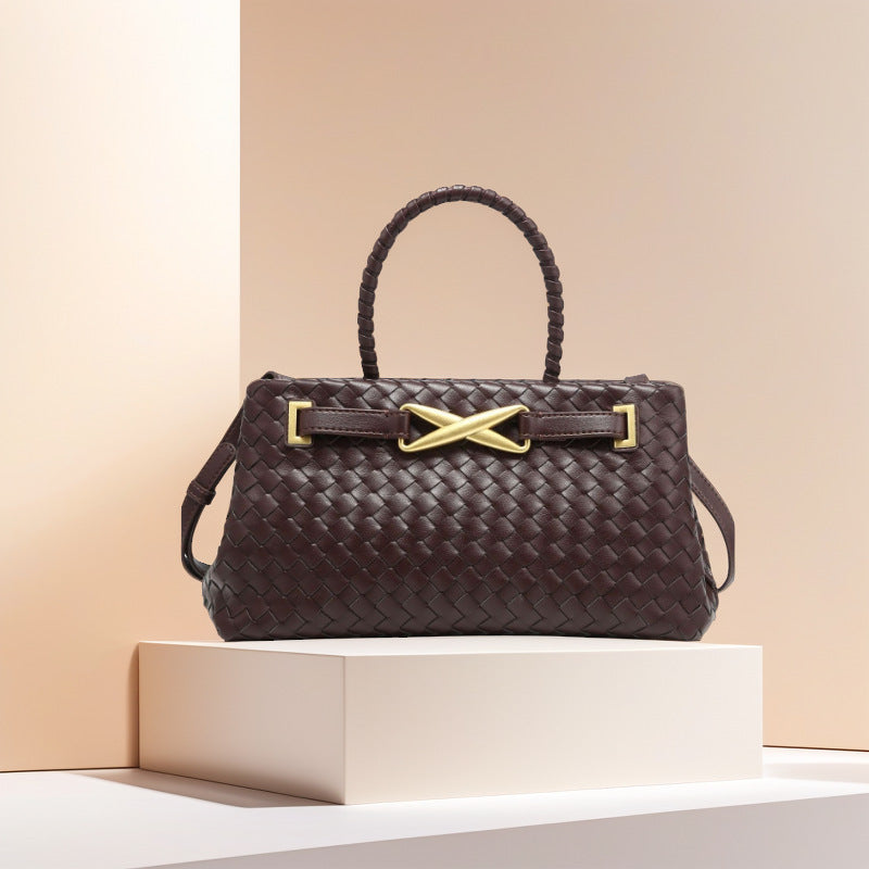 High-grade Niche Hand-woven Large Capacity Totes Bags