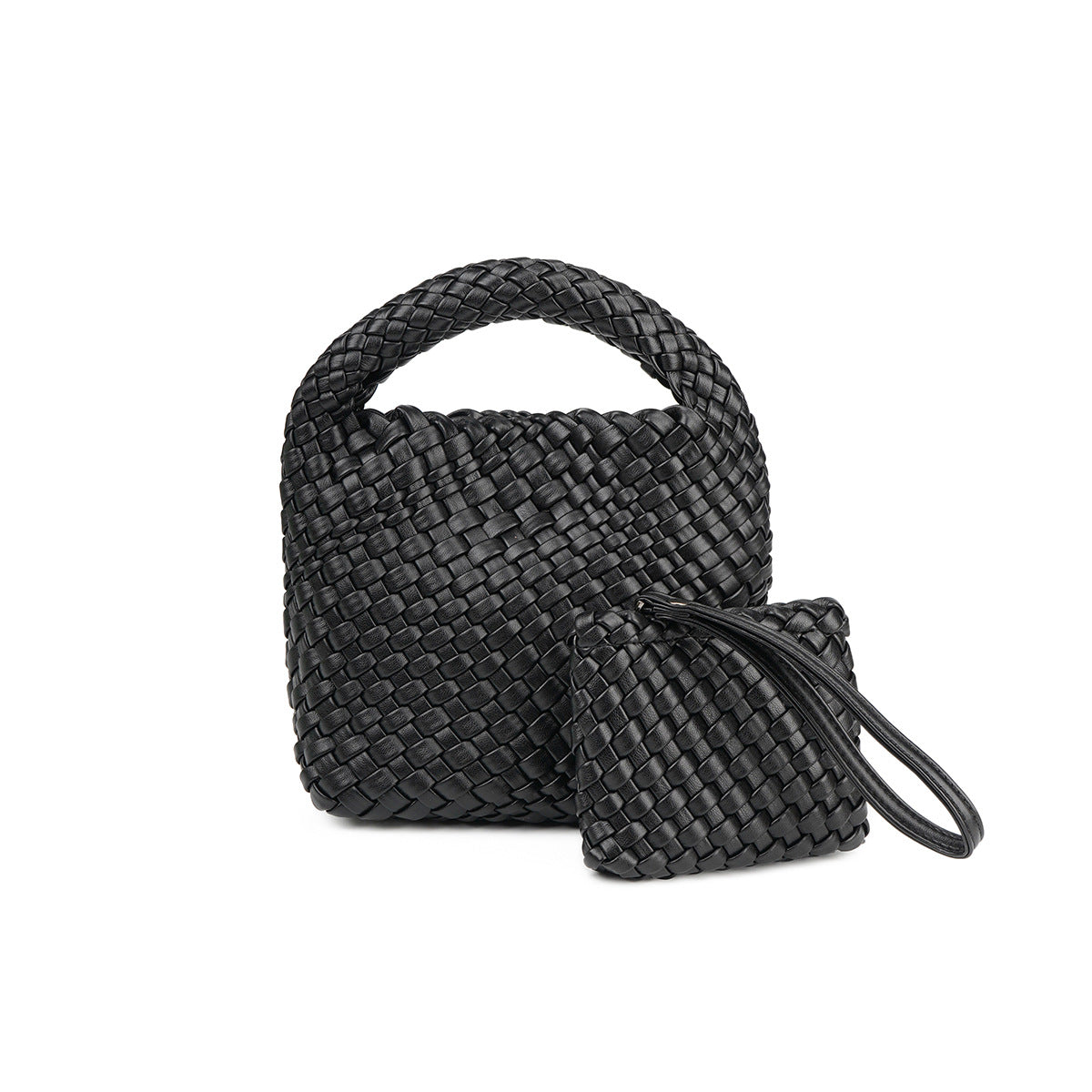 Hand-woven Mini Vegetable Basket Chain Magnetic Phone Bags