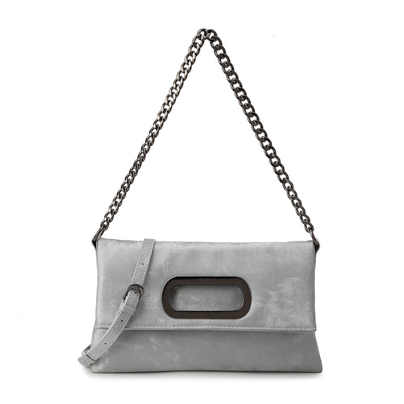 Women's Chain Baguette Underarm Elegant Light Luxury Minority Women's Handbag