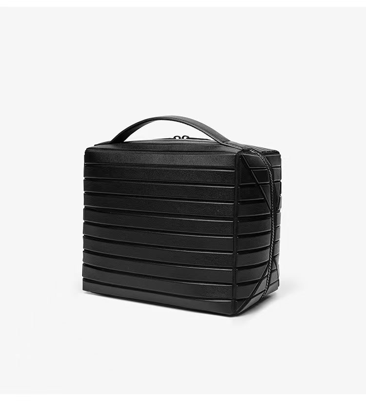 Large Capacity Beautiful Storage Commuter Striped Tote Bag