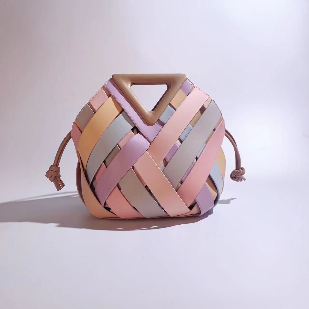 Women's Vegetable Basket Woven Large Capacity Bird Bags