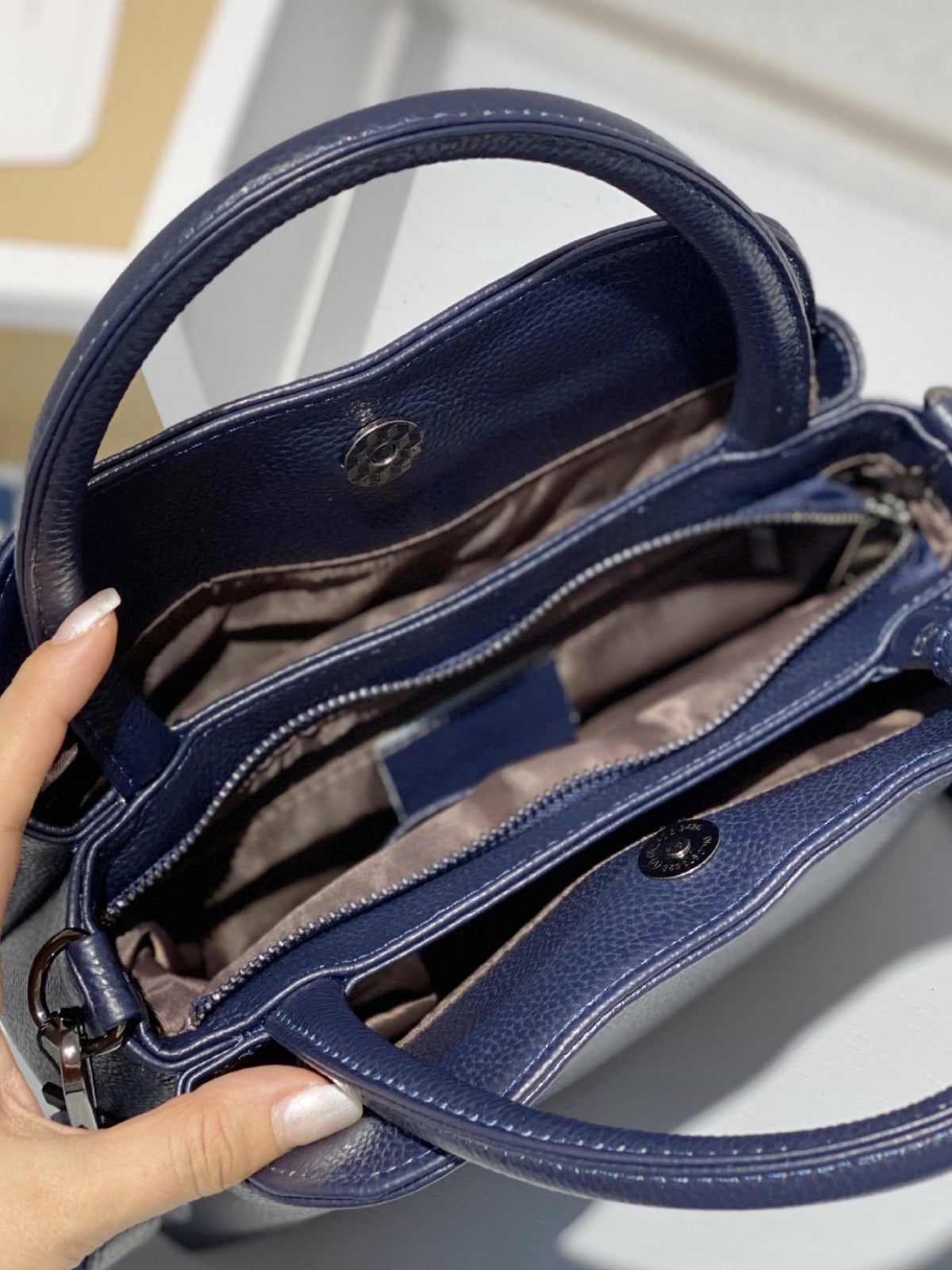 Women's Genuine Leather Large Capacity Soft First Layer Cowhide Commuting Women's Messenger Bag