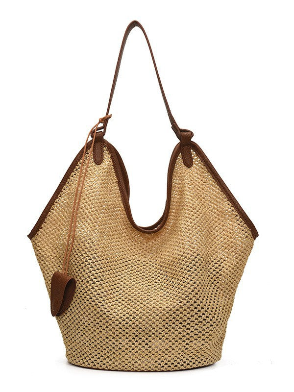 Beach Vacation Large Capacity Straw Lightweight Korean Handbags