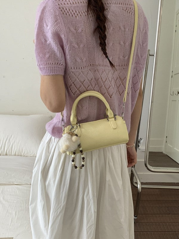 Fashion Popular Cylinder Boston Hand Holding Women's Shoulder Bag