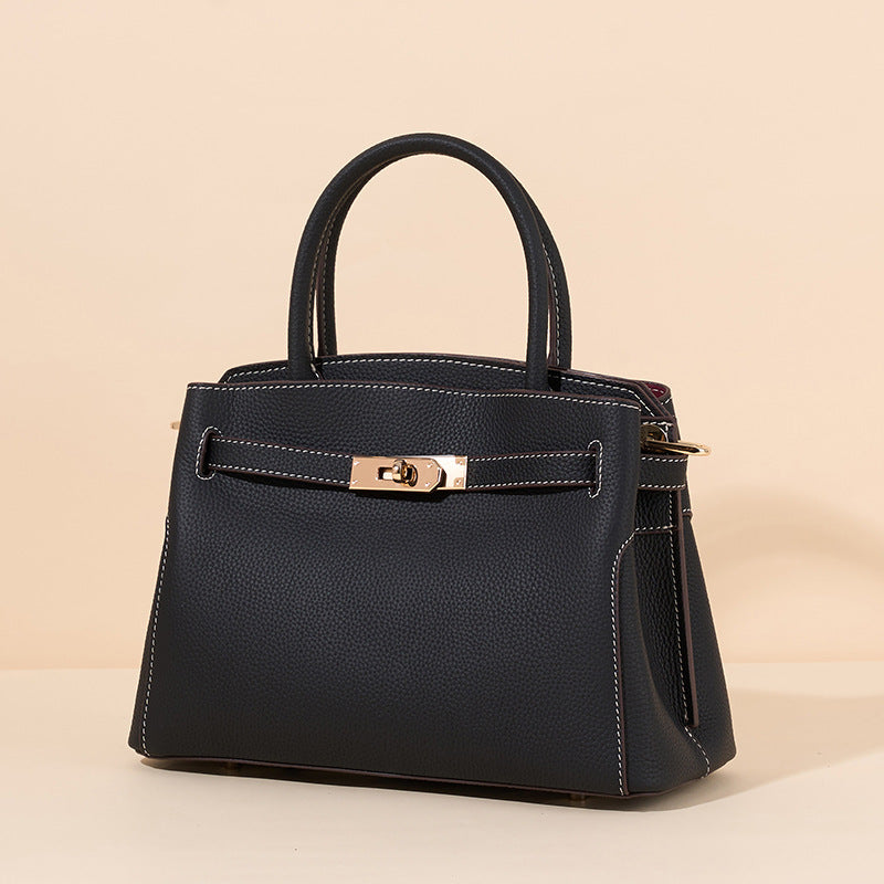 Women's Fashion Genuine Leather Trendy Hand Carrying Women's Messenger Bag