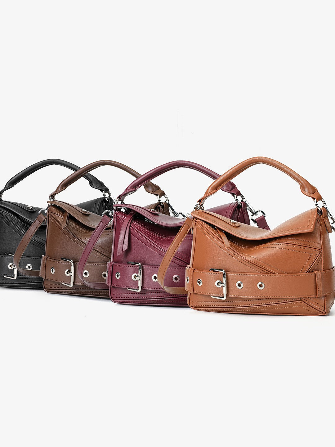 Versatile Geometric Fashionable High-grade Callie Motorcycle Bags