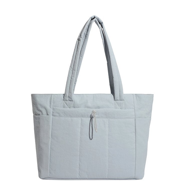Classy Women's Quilted Convenient Commute Computer Women's Shoulder Bag