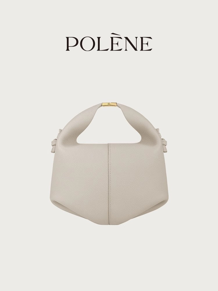 Lunch French Niche Leather Portable Dumpling Women's Messenger Bag