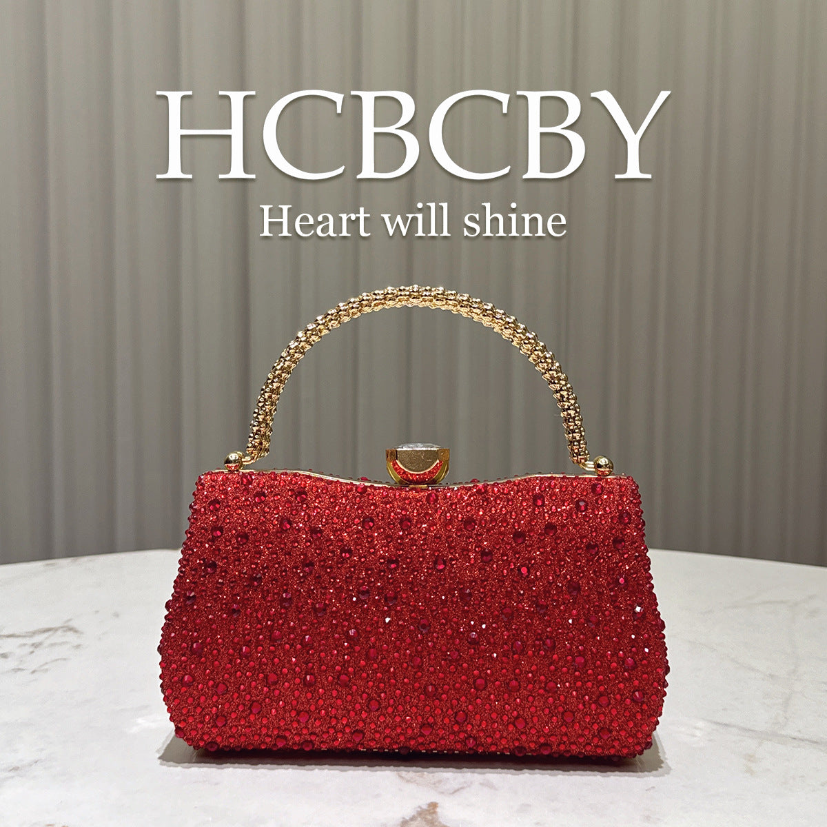 Women's Dark Green Flash Luxury Rhinestone Fashion Elegant Dinner Bag