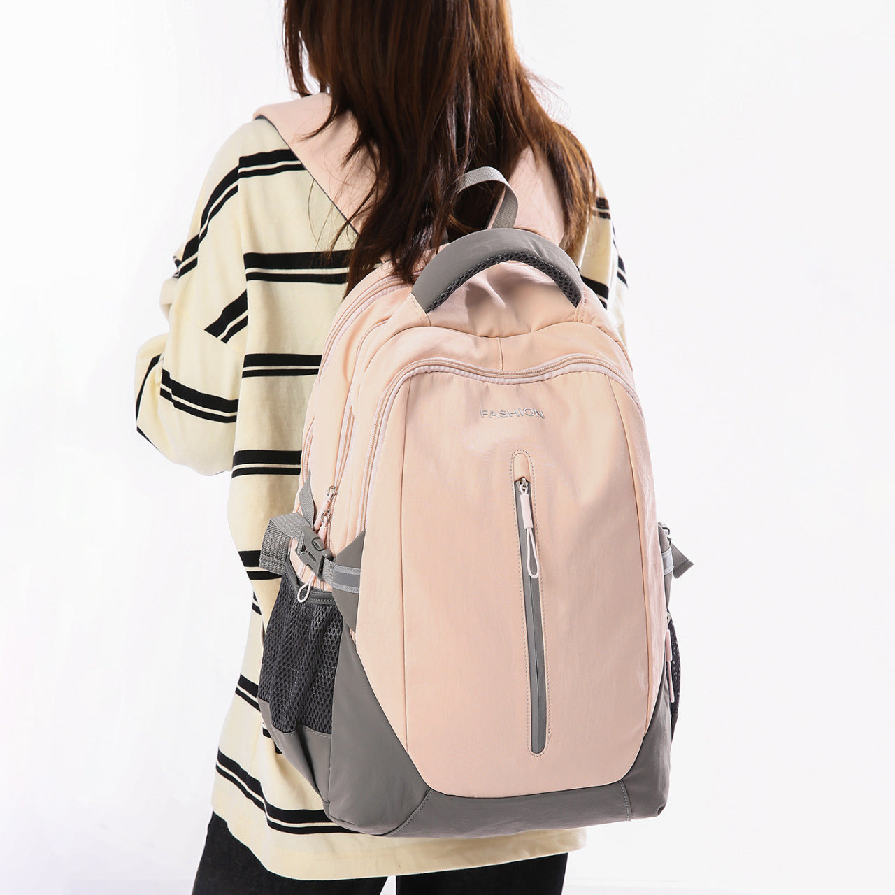 Women's & Men's Lightweight Large Capacity Fashion Simple Computer Backpacks