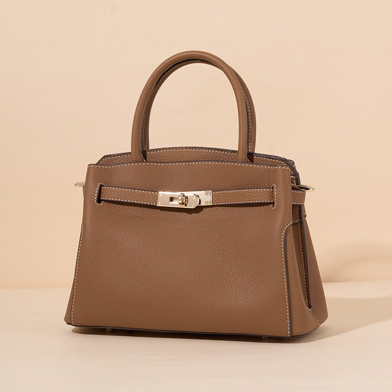 Women's Fashion Genuine Leather Trendy Hand Carrying Women's Messenger Bag
