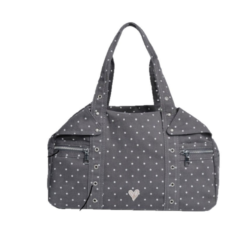 Polka Dot Commuter Love Light Asia Niche Large Capacity Tote Bags