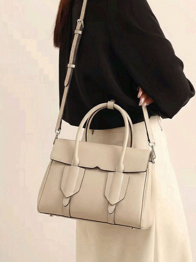 Women's Fashionable Simple Large Capacity Commuter Graceful High-grade Women's Handbag