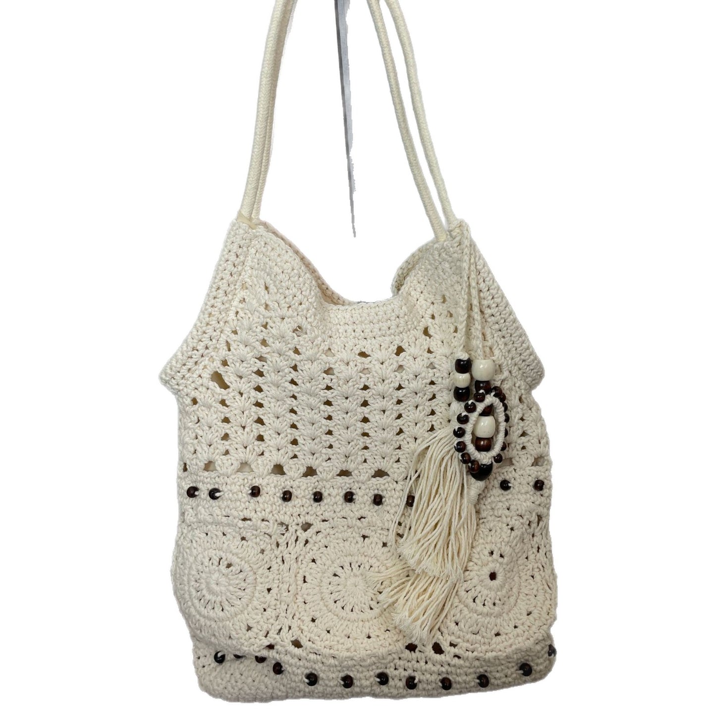 Tassel Female Summer Niche Hollowed Fashion Tote Bags