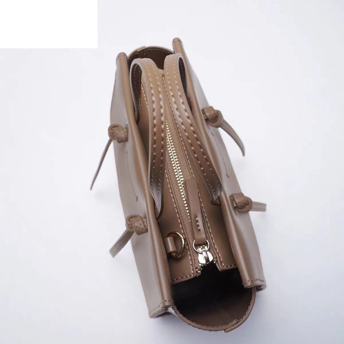 Women's Home Large Capacity Texture Smiling Face Handbags