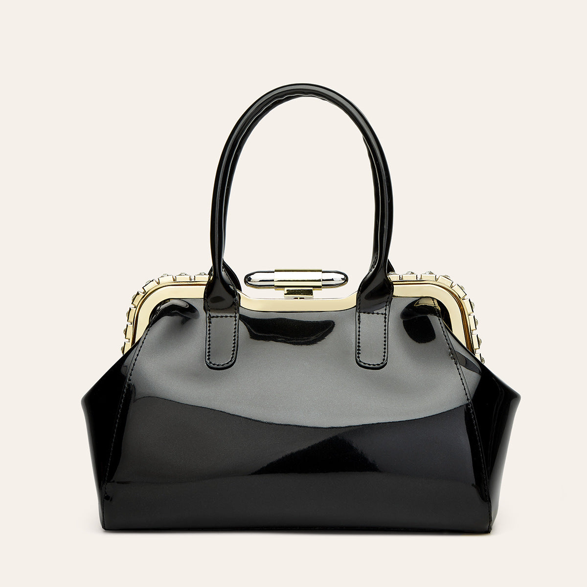 Beautiful Dinner Advanced Texture Patent Leather Women's Handbag