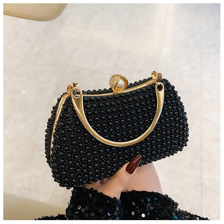 Pearl Hand Banquet Dress Temperament High Sense Dinner Bag