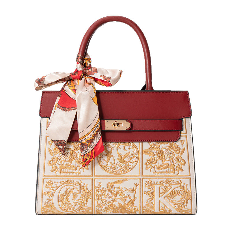 Women's Niche Embroidery Chinese Style Traditional Elegant Mother Bags