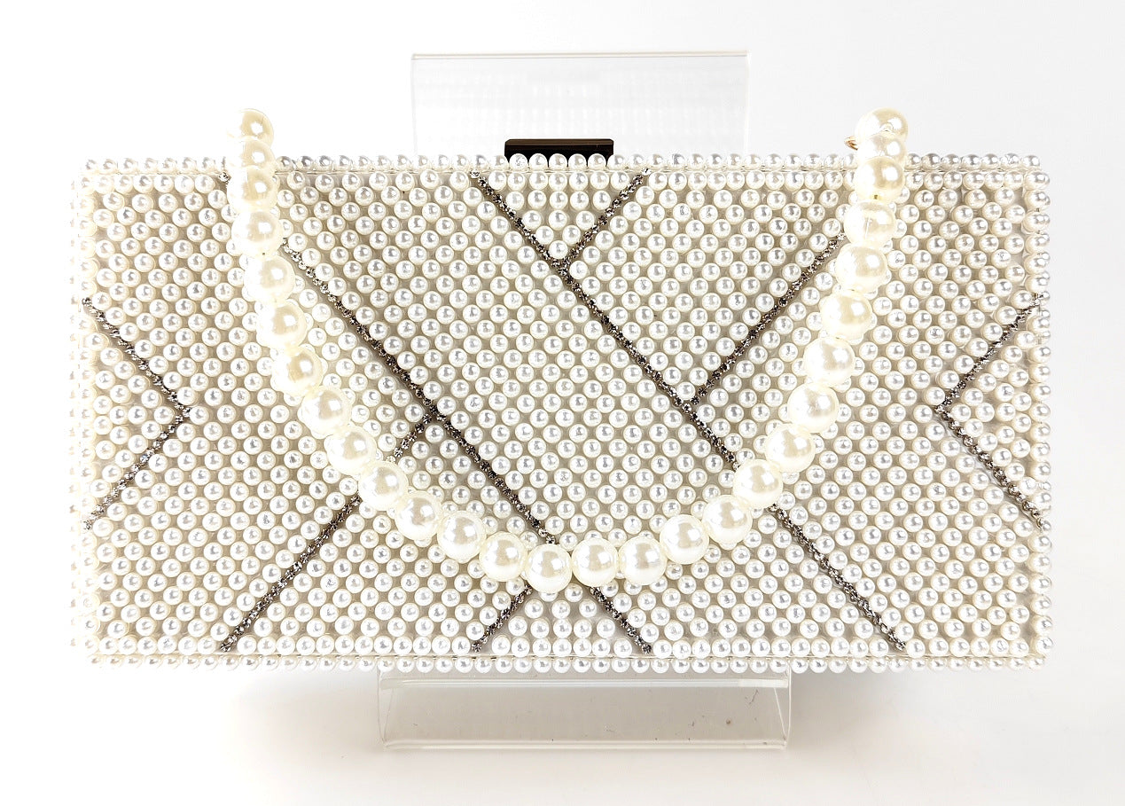Comfortable Trendy Fashion Banquet Pearl Dress Dinner Bag