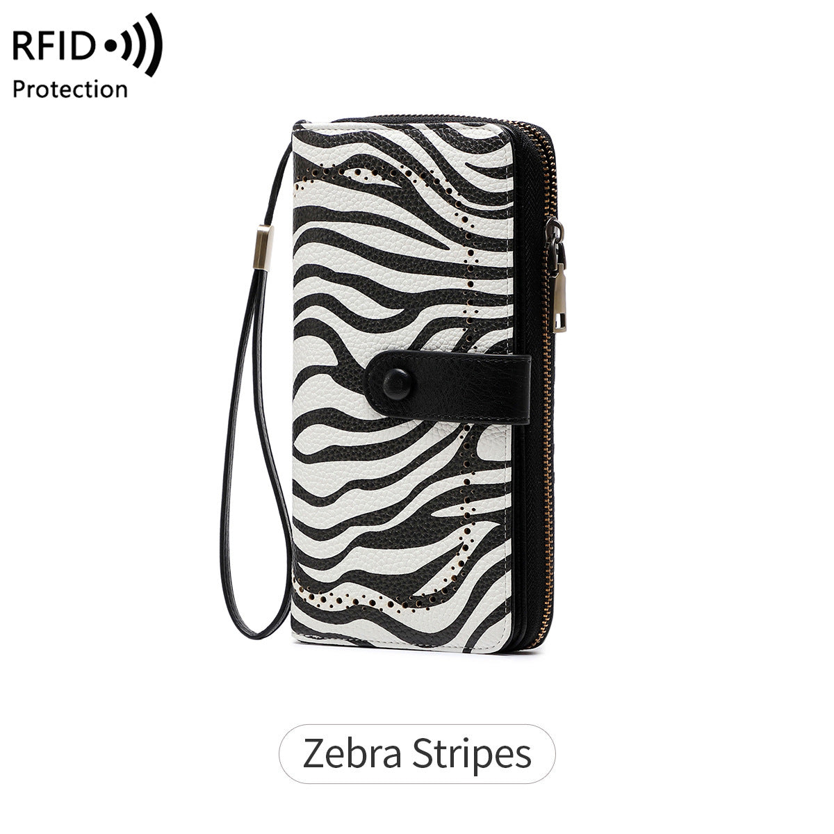 Women's Swiping Hollow Out Expanding Retro Large Capacity Card Holder