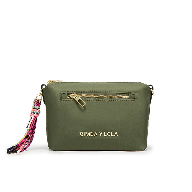 Women's Spanish Letter Simple Nylon Rolla Bags
