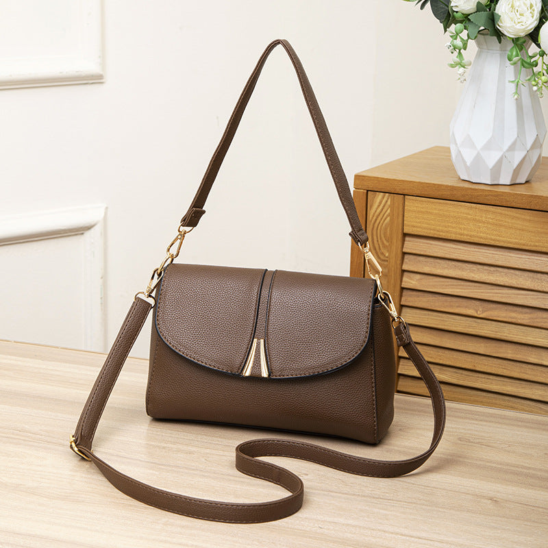 Women's Fashion Soft Leather Large Capacity With Bags