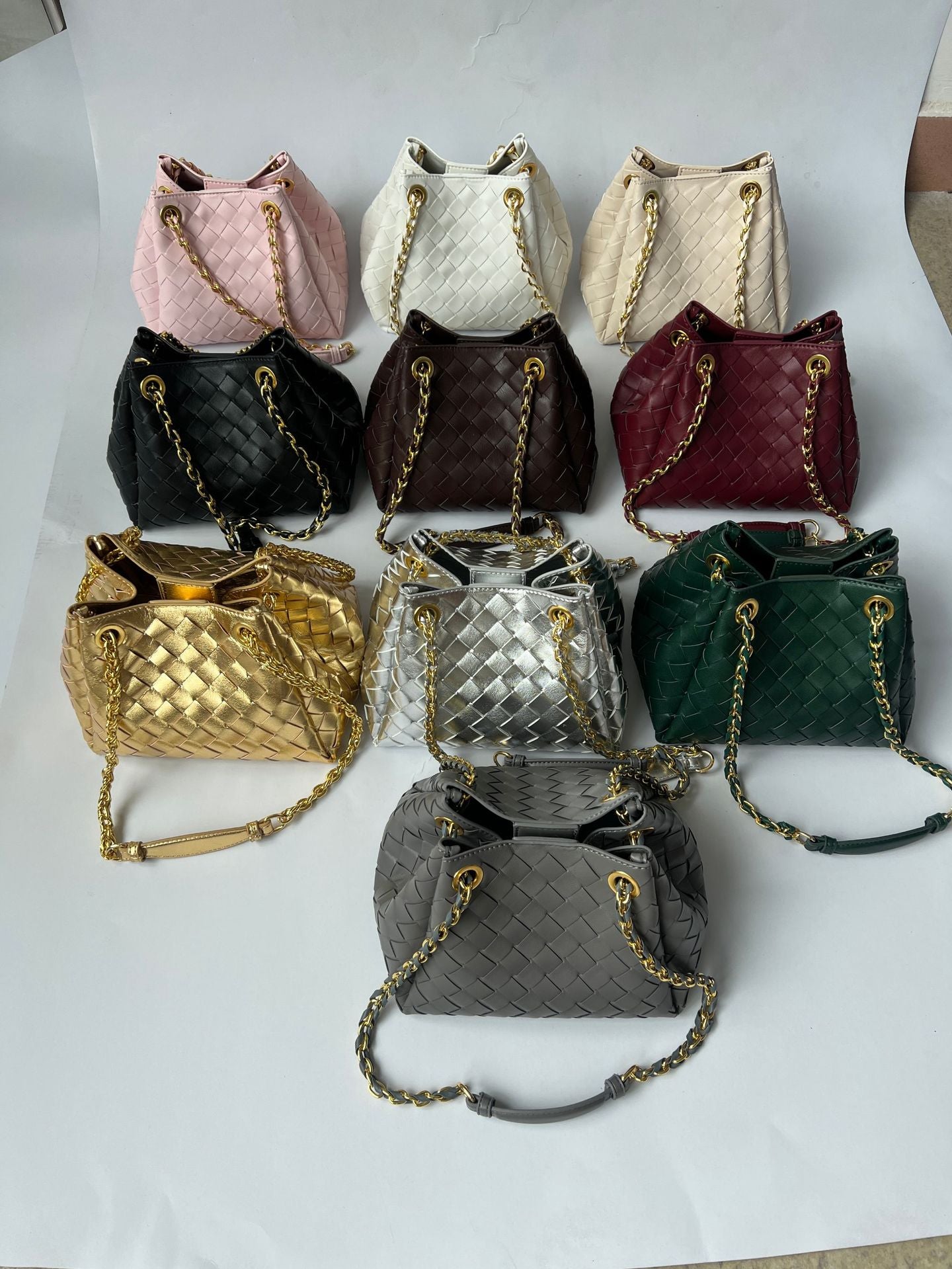 Beautiful Parachute Hand-woven Good-looking Commuter Underarm Women's Shoulder Bag