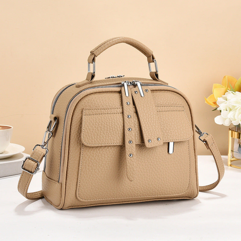 Women's Korean Fashionable Simple Versatile Large Capacity Small Square Bags