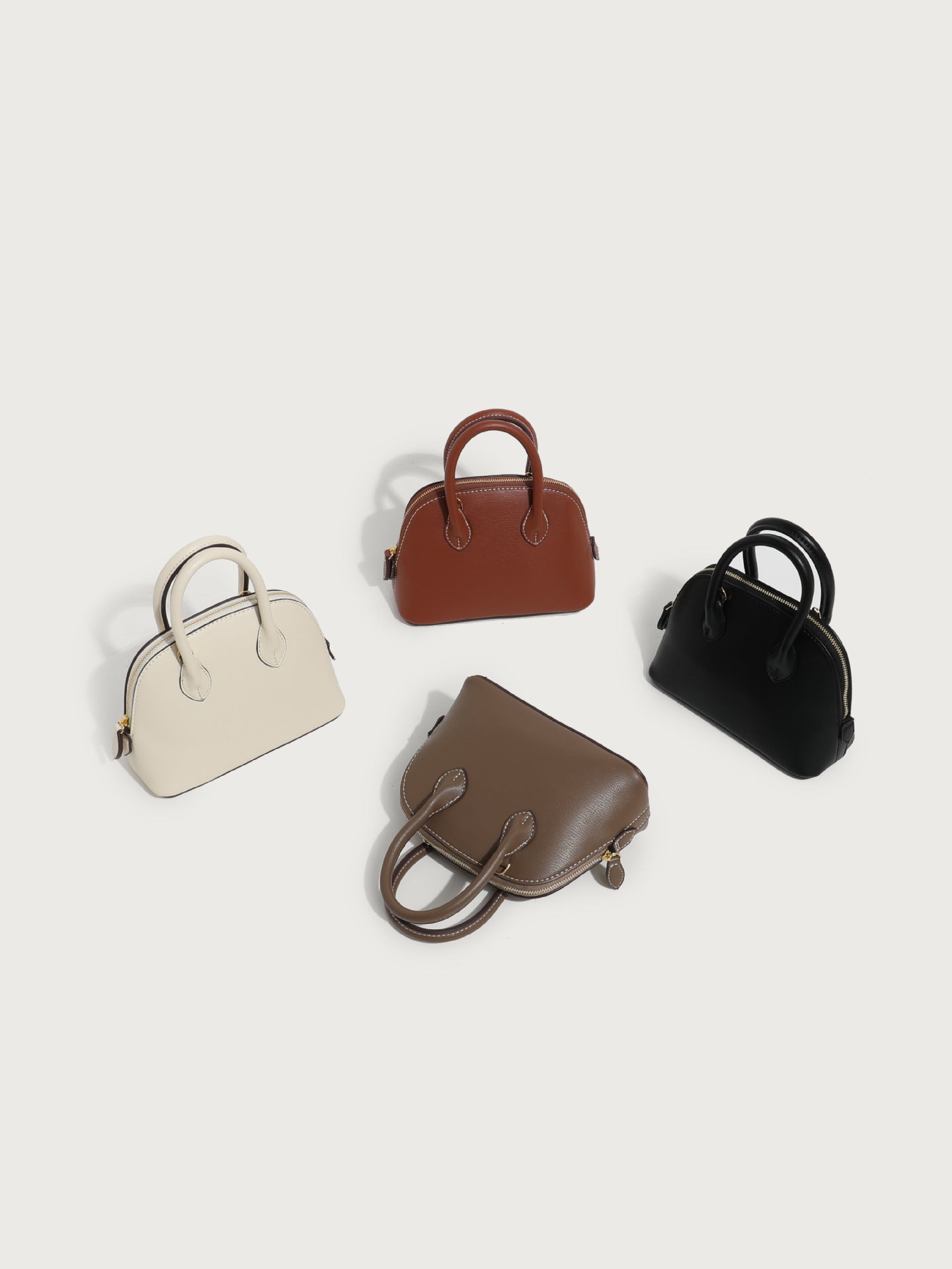Trendy Women's Shell Bowling Boston Portable Women's Messenger Bag