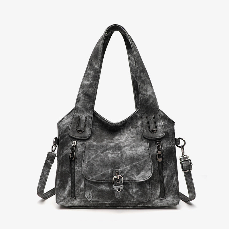 Women's Fashion Minimalist Large Capacity Portable Retro Women's Messenger Bag