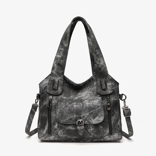 Women's Fashion Minimalist Large Capacity Portable Retro Women's Messenger Bag
