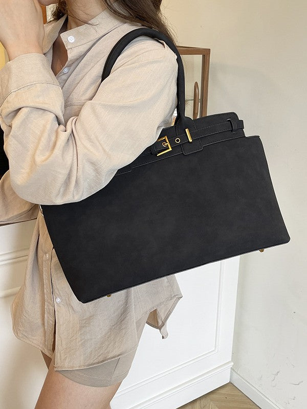 Women's Retro Business Commute Light Luxury High-grade Handbags