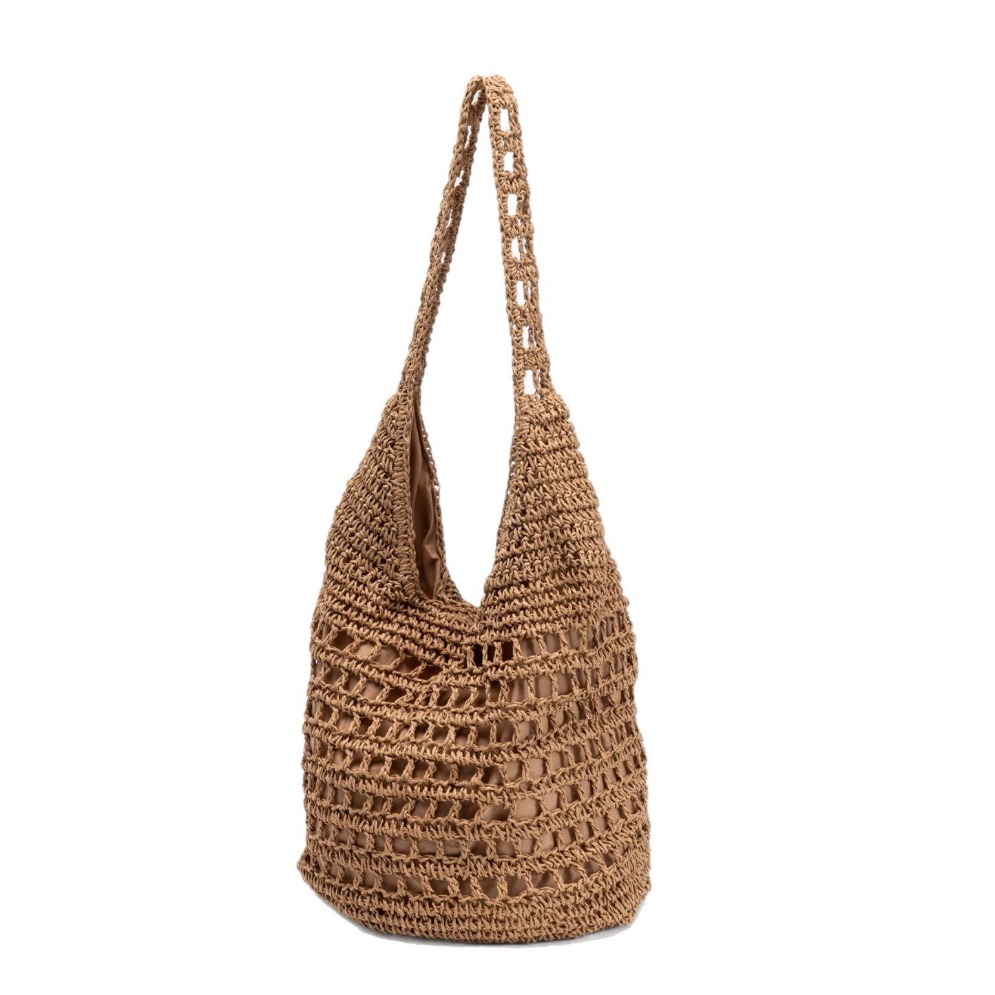 Versatile Women's Straw Hand-woven Vacation Beach Tote Bag