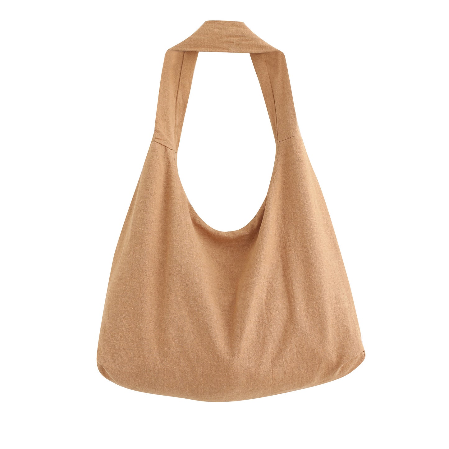 Women's & Men's Linen Dumpling Shape Zipper Interior Changing Bags
