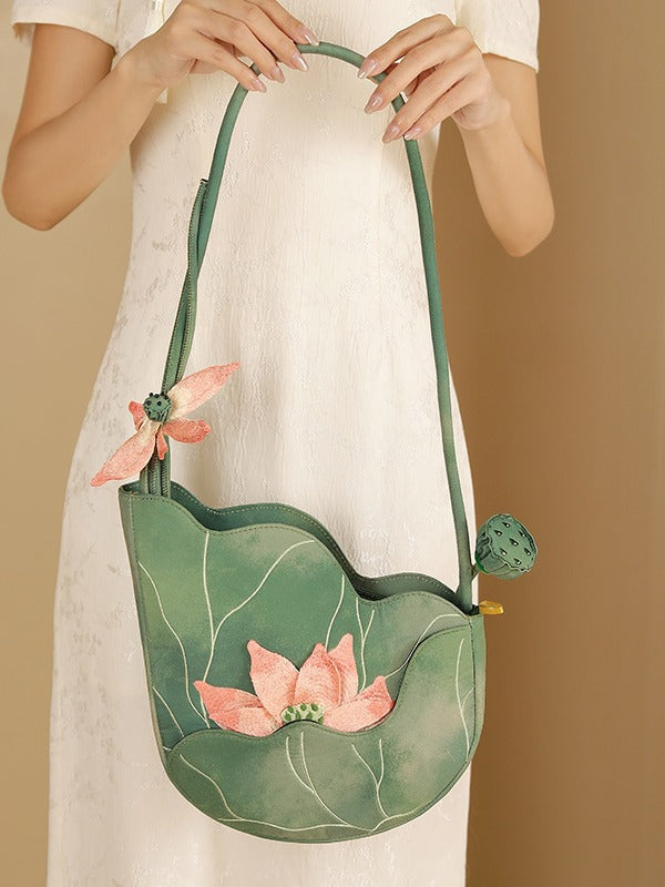 Comfortable Elegant Chinese Clothing Cheongsam Antique Women's Handbag